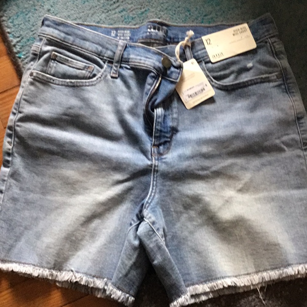 High Rise Midi Short